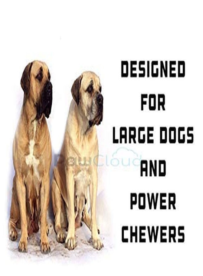 Pet Believe Nature Cotton Rope Dog Toy with 3 Knots| for Large & Giant Dog Breeds | 21 inches | Giant | Multicolor - Image 3